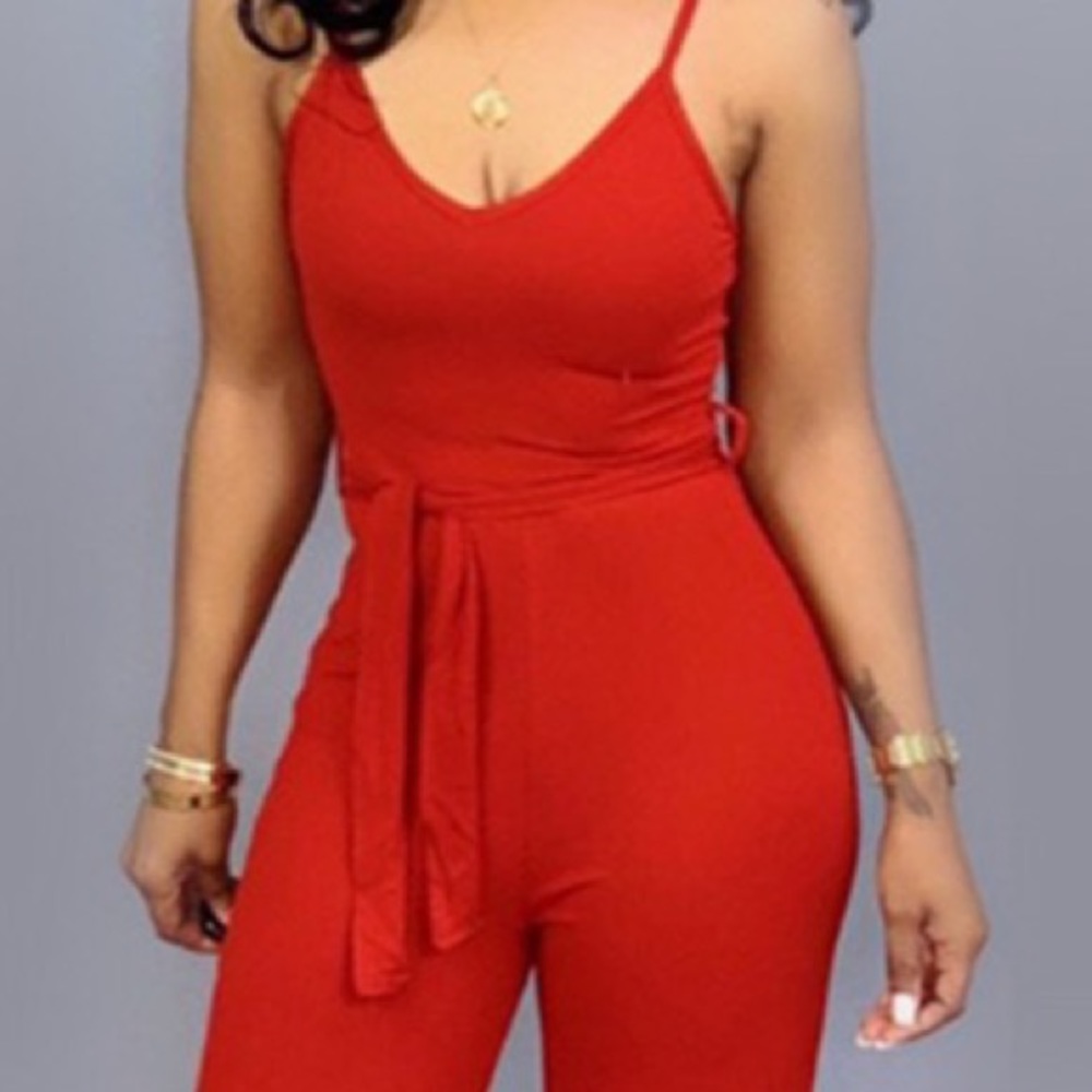jumpsuit with belt